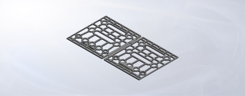 AEROCOMPACT - XDP Distanzplatte Dachhaken 2,5/5,0 mm