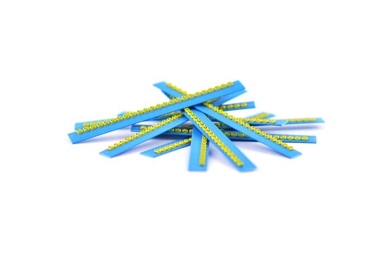 GRAFOPLAST - Stab Groß ''R'' Gelb 50 st