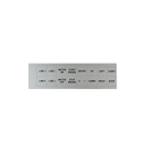 GRAFOPLAST - Schilder PVC 27X27 Grau