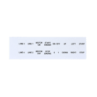 GRAFOPLAST - Schilder PVC 27X27 Weiss