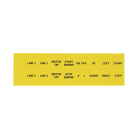 GRAFOPLAST - Schilder PVC 27X27 Gelb