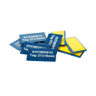 GRAFOPLAST - Selbstklebende Schilder Metal-Detect. 27x15mm 192st