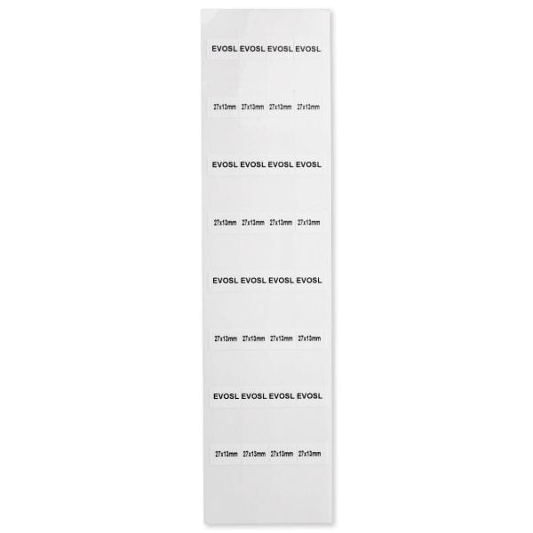 GRAFOPLAST - SELBSTKLE. ETIKETTEN WEISS 27X13