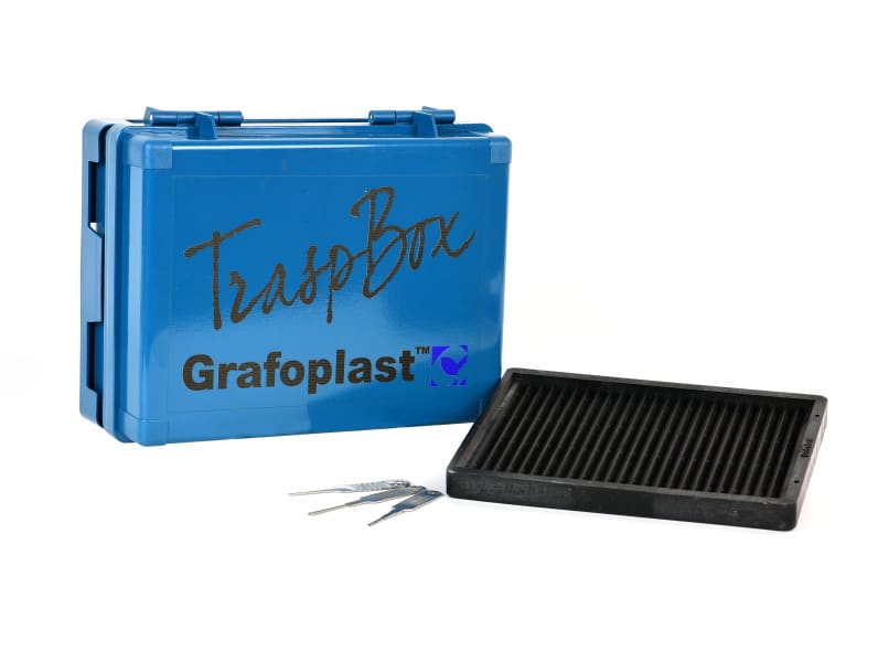 GRAFOPLAST - Trasp Box mit Zubehör