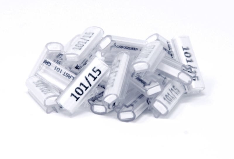 GRAFOPLAST - kennzeichnungsträger Länge 23 mm Ø=22÷25 50 st
