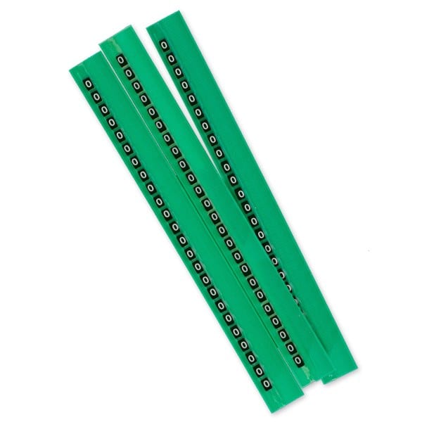 GRAFOPLAST - Stab Medium ''0'' Weiß su Schwarz 50 st