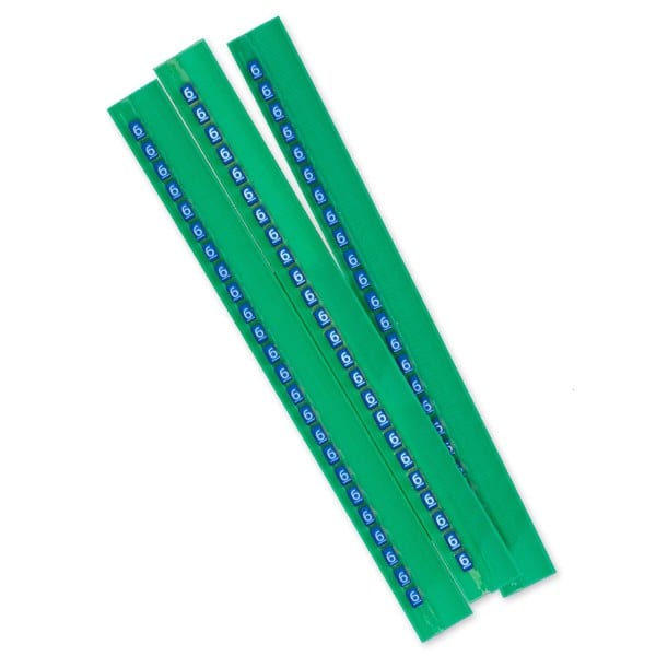GRAFOPLAST - Stab Medium ''6'' Weiß su Blau 50 st