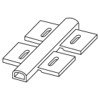 GRAFOPLAST - kennzeichnungsträger Kabelbinderdoppia L=30 mm 200 st