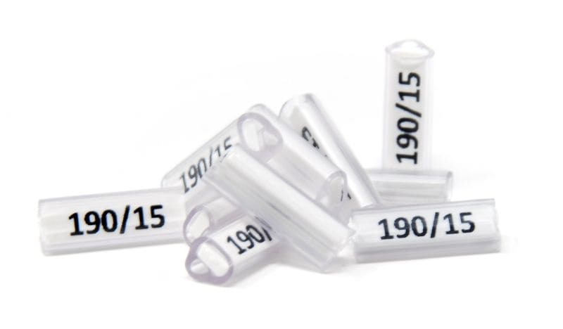 GRAFOPLAST - kennzeichnungsträger Länge 10mm Ø=0,6÷1,2 1000st