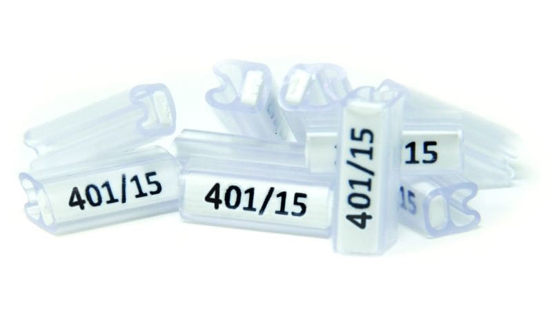 GRAFOPLAST - kennzeichnungsträger HF Rigid L=30 mm Ø=2÷4 500 st