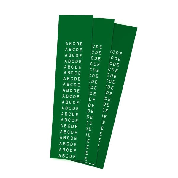 GRAFOPLAST - Schilder PVC 10X6 Grün 2200st