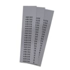 GRAFOPLAST - Schilder PVC 10X6 Grau 2200st