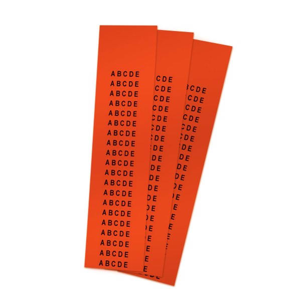 GRAFOPLAST - Schilder PVC 10X6 Orange 2200st