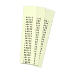 GRAFOPLAST - Schilder PVC 10X6 Fluo 2200st