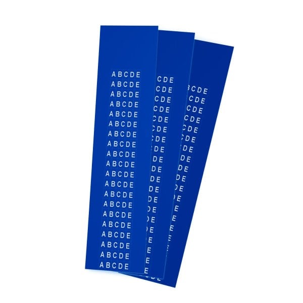 GRAFOPLAST - Schilder PVC 10X6 Blau 2200st