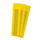 GRAFOPLAST - Schilder PVC 10X6 Gelb 2200st
