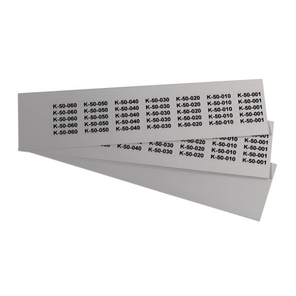GRAFOPLAST - Schilder PVC 30X7 Grau