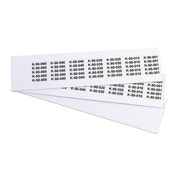 GRAFOPLAST - Schilder PVC 30X7 Weiss