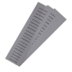 GRAFOPLAST - Schilder PVC 46X7 Grau