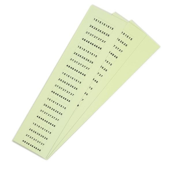 GRAFOPLAST - Schilder PVC 46X7 Fluo