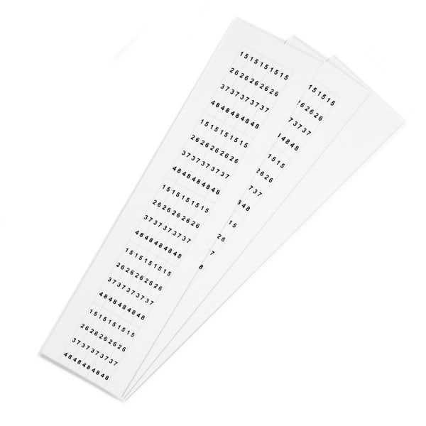 GRAFOPLAST - Schilder PVC 46X7 Weiss
