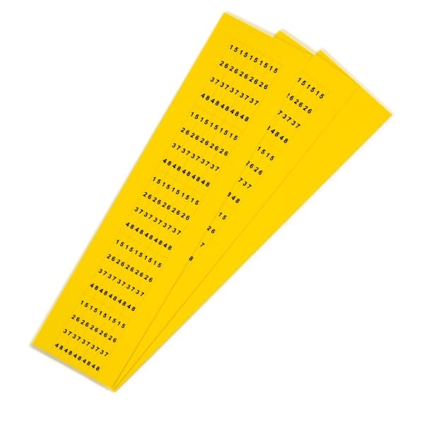GRAFOPLAST - Schilder PVC 46X7 Gelb