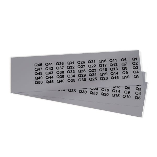 GRAFOPLAST - Schilder PVC 20X9 Grau