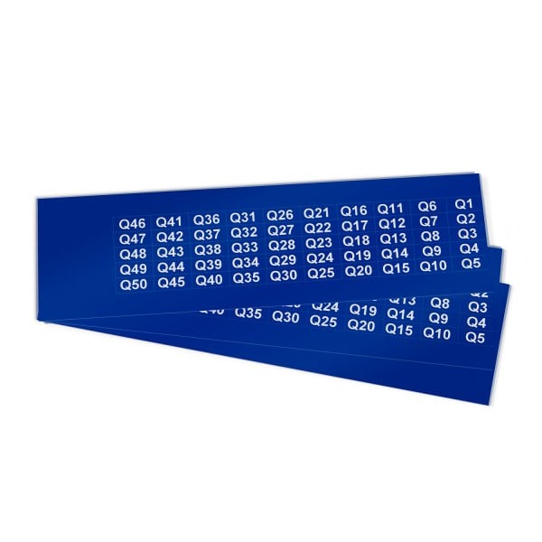 GRAFOPLAST - Schilder PVC 20X9 Blau