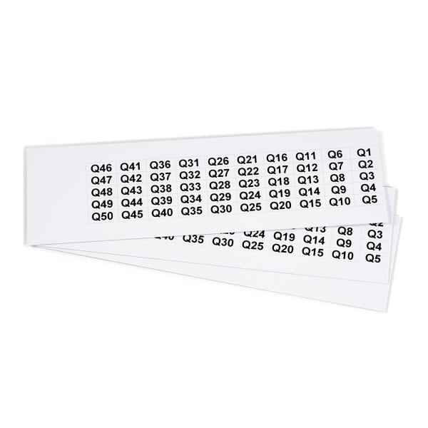 GRAFOPLAST - Schilder PVC 20X9 Weiss