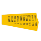 GRAFOPLAST - Schilder PVC 20X9 Gelb