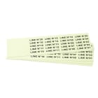 GRAFOPLAST - Schilder PVC 35X9 Fluo