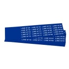 GRAFOPLAST - Schilder PVC 35X9 Blau