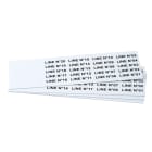 GRAFOPLAST - Schilder PVC 35X9 Weiss