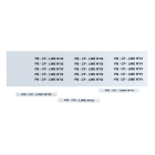 GRAFOPLAST - Schilder PVC 67X9 Weiss