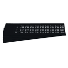 GRAFOPLAST - Schilder PVC 20X9,3 Schw