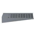 GRAFOPLAST - Schilder PVC 20X9,3 Grau