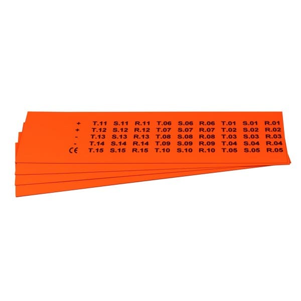 GRAFOPLAST - Schilder PVC 20X9,3 Orange