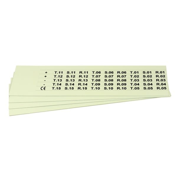 GRAFOPLAST - Schilder PVC 20X9,3 Fluo