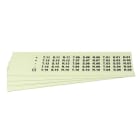 GRAFOPLAST - Schilder PVC 20X9,3 Fluo