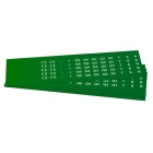 GRAFOPLAST - Schilder PVC 15X10 Grün