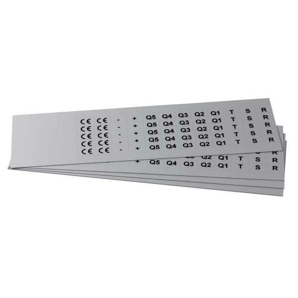 GRAFOPLAST - Schilder PVC 15X10 Grau