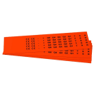 GRAFOPLAST - Schilder PVC 15X10 Orange