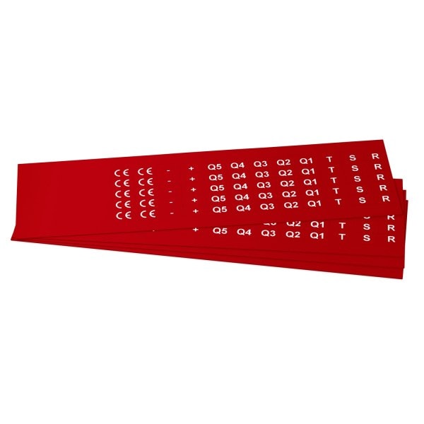 GRAFOPLAST - Schilder PVC 15X10 Rot
