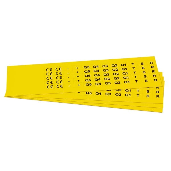 GRAFOPLAST - Schilder PVC 15X10 Gelb
