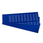 GRAFOPLAST - Schilder PVC 20X10 Blau