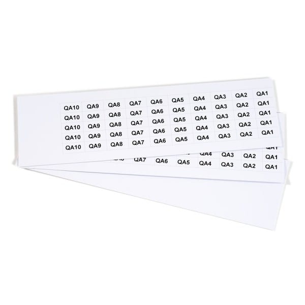 GRAFOPLAST - Schilder PVC 20X10 Weiss