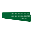 GRAFOPLAST - Schilder PVC 27X10 Grün