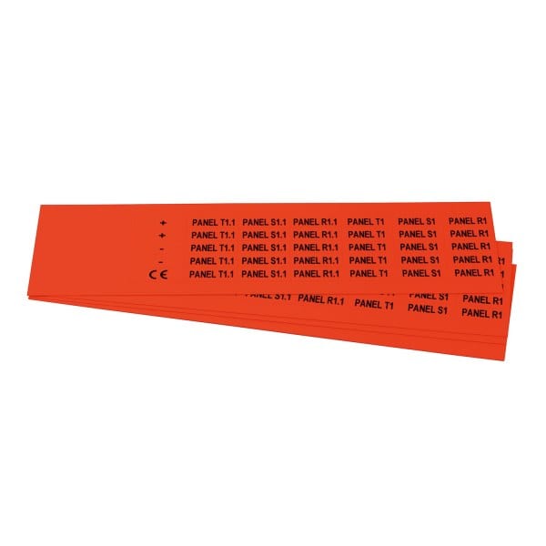 GRAFOPLAST - Schilder PVC 27X10 Orange