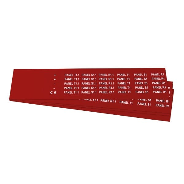 GRAFOPLAST - Schilder PVC 27X10 Rot