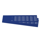 GRAFOPLAST - Schilder PVC 27X10 Blau
